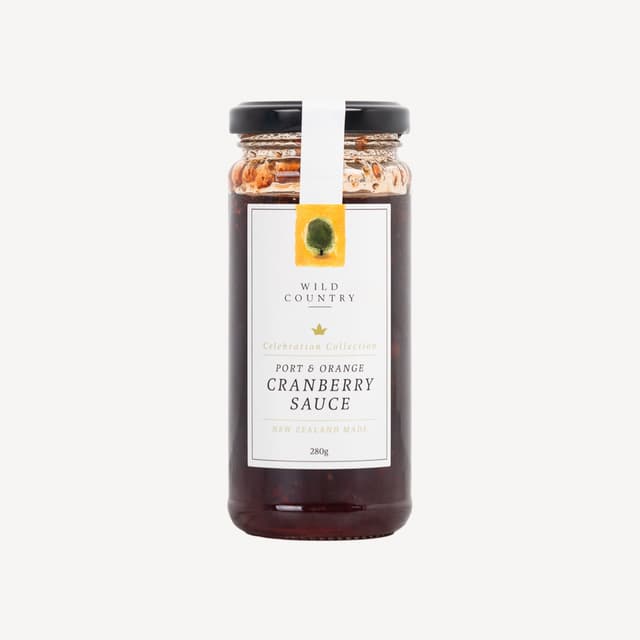 Wild Country Cranberry Orange Sauce 250g
