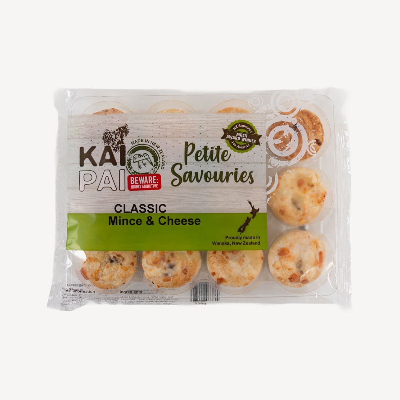 Kai Pai Mince And Cheese Petites Savouries 12 Pack