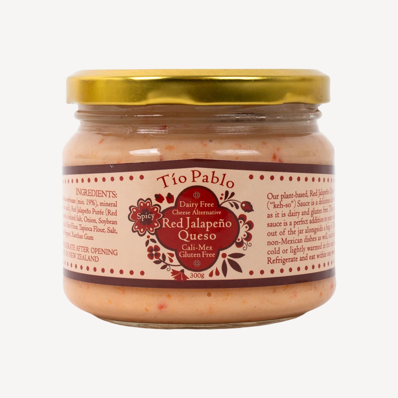 Tio Pablo Red Jalapeno Queso 300g