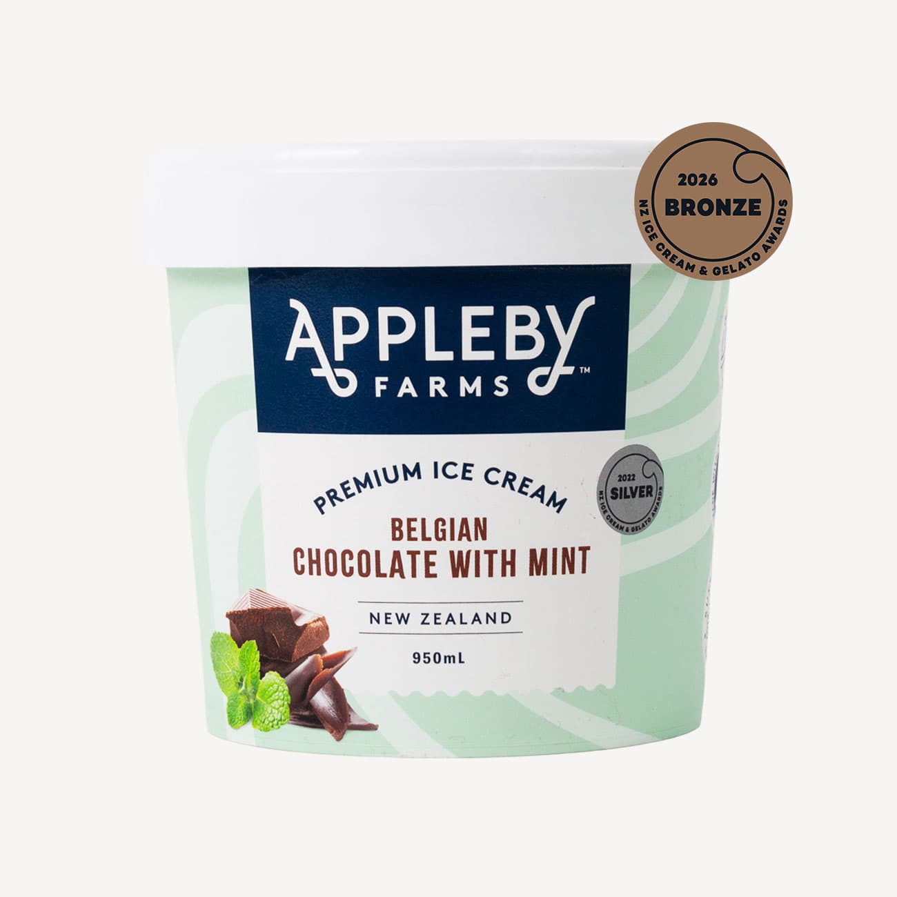 Appleby Farms Choc Mint Ice Cream 950ml