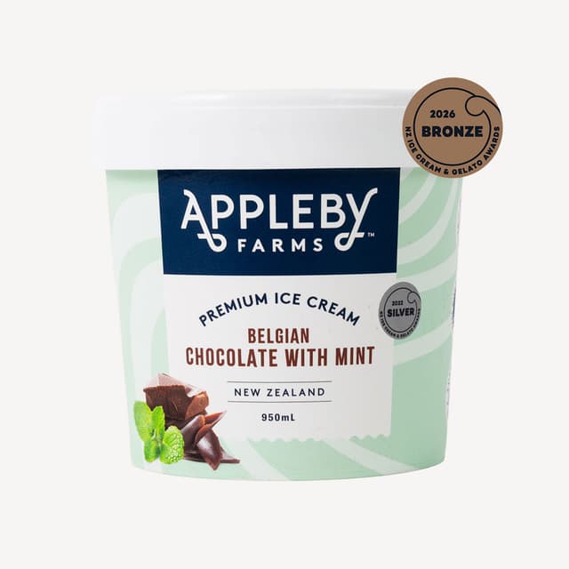 Appleby Farms Choc Mint Ice Cream 950ml