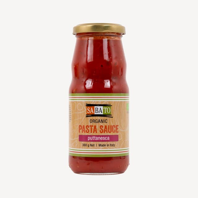 Sabato Organic Puttanesca Pasta Sauce 360g
