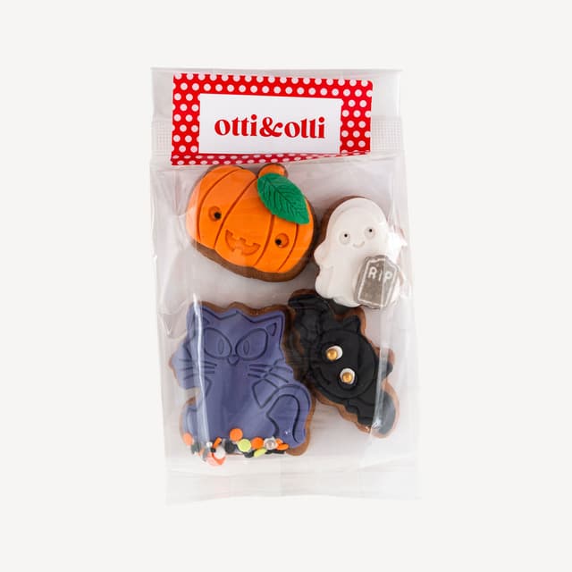 Otti & Olli Mini Halloween Gingerbread Cookies 100g