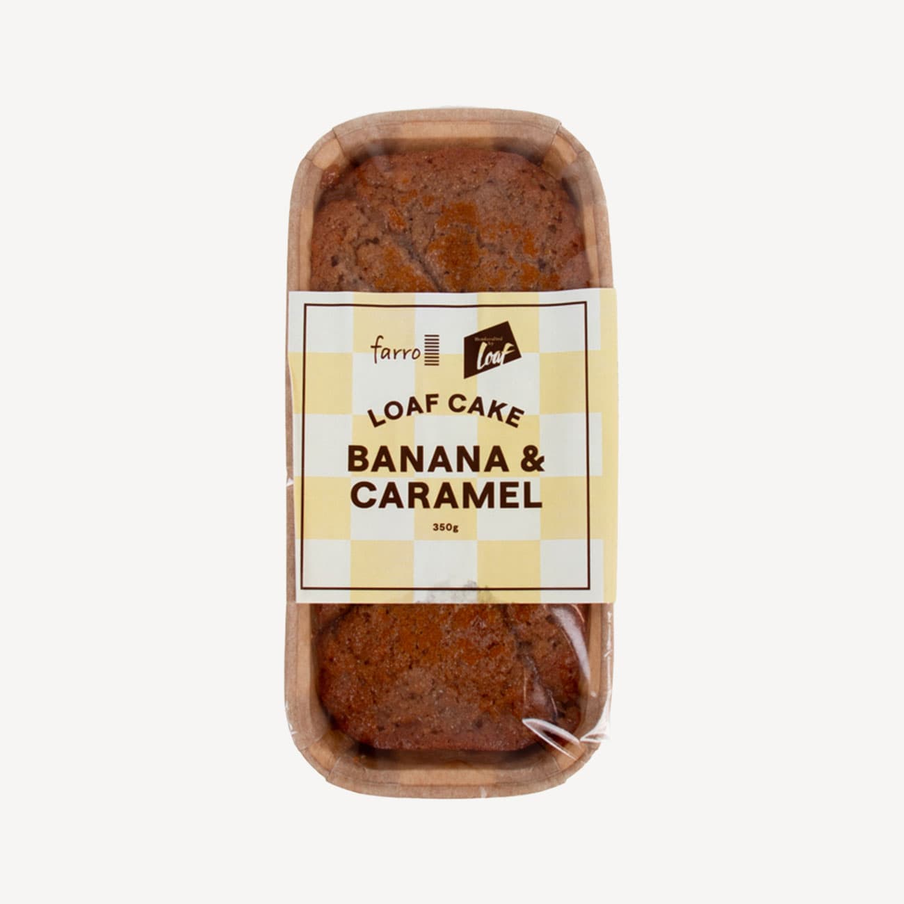 Farro Banana & Caramel Loaf Cake 350g