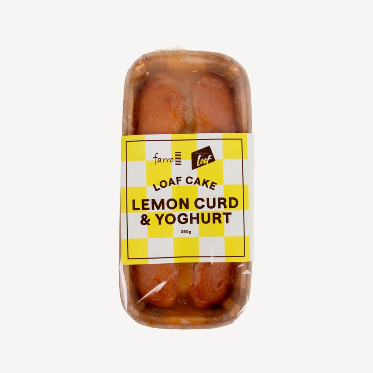 Farro Lemon Curd & Yoghurt Loaf Cake 350g