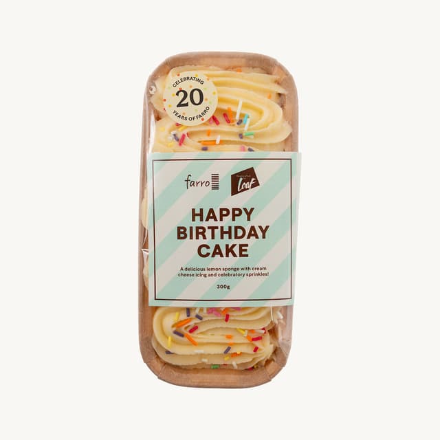 Loaf x Farro Happy Birthday Cake 300g