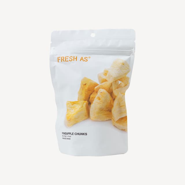 Fresh As Pineapple Chunks 40g