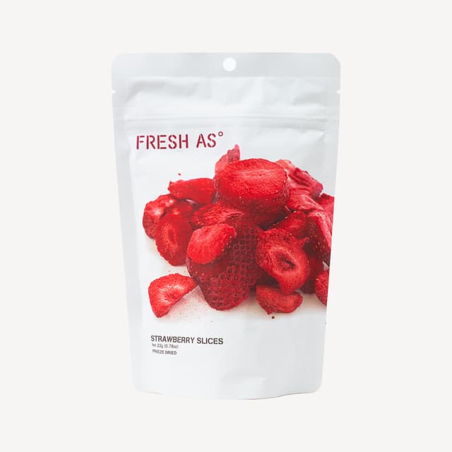 Fresh As Strawberry Slices 22g