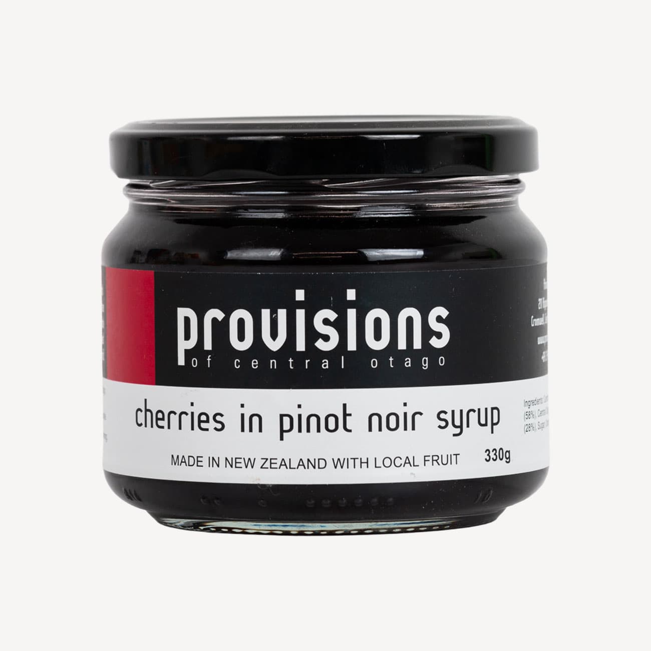 Provisions Cherries Pinot Noir Syrup 330g