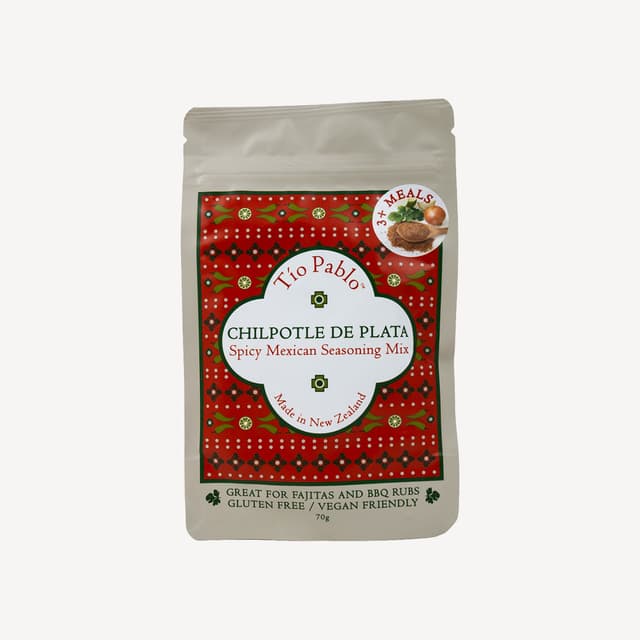 Tio Pablo Chipotle De Plata 70g