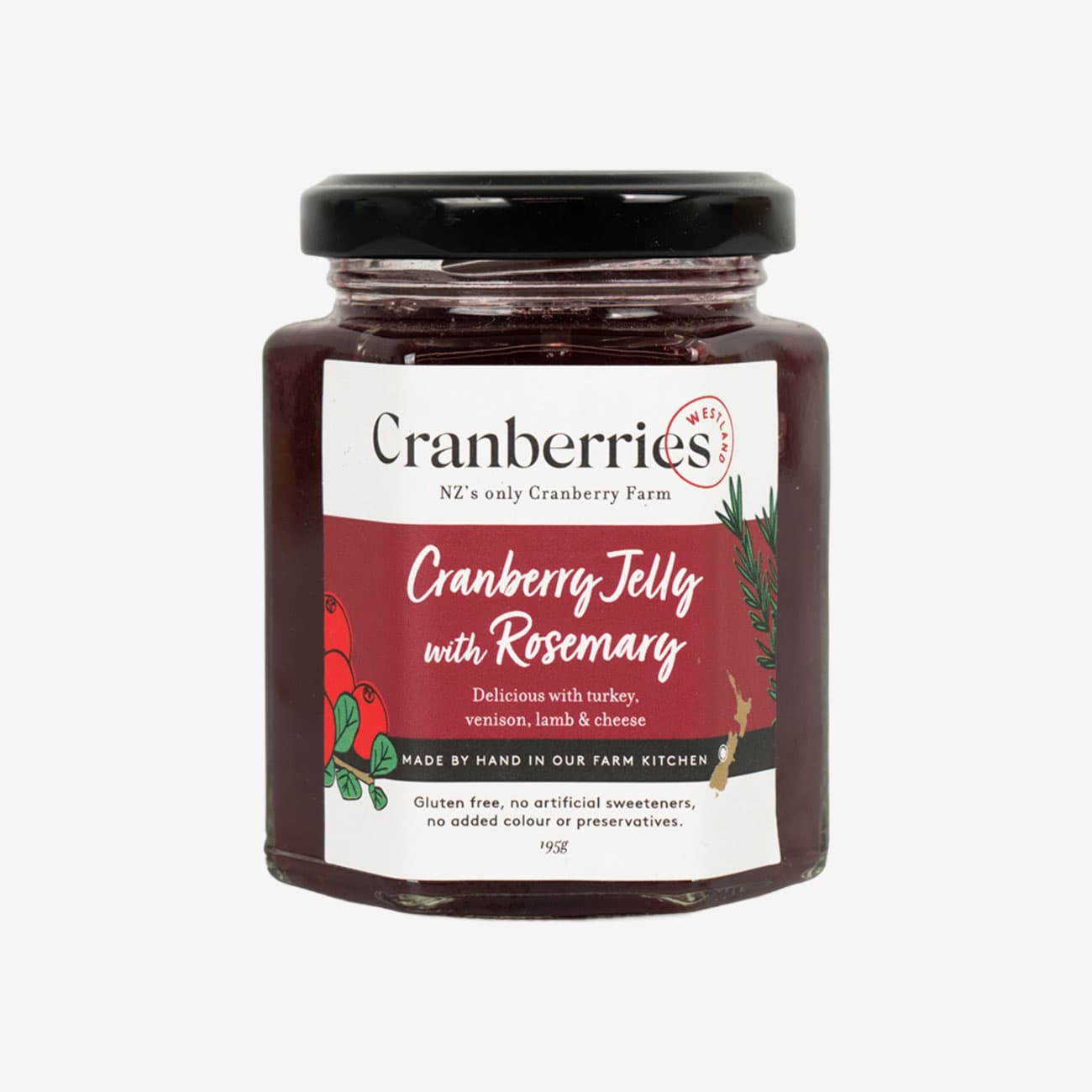 Cranberry Westland Cranberry Jelly With Rosemary 195g