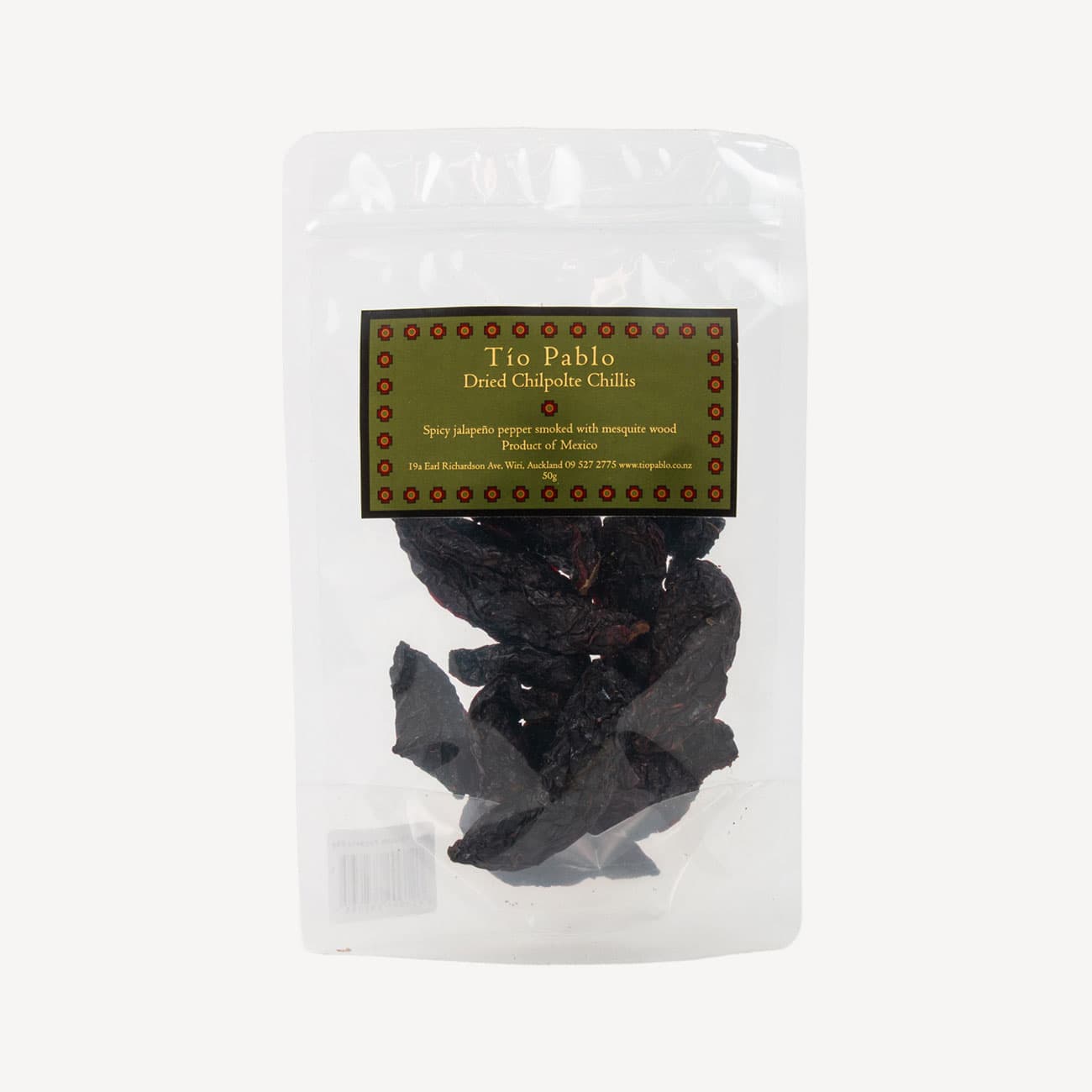 Tio Pablo Dried Chipotle 50g