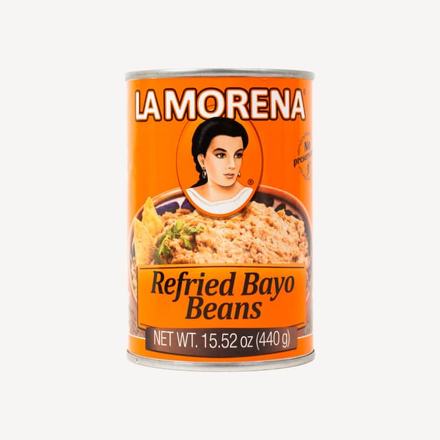La Morena Refried Bayo Beans 400g