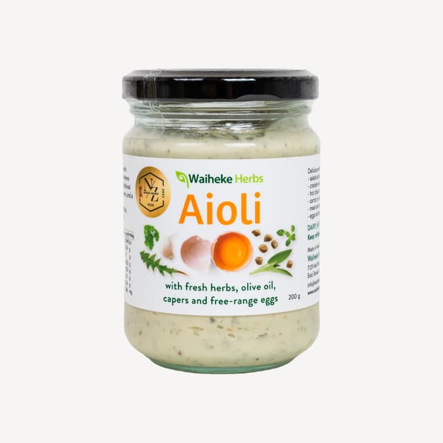 Waiheke Herbs Aioli 200g