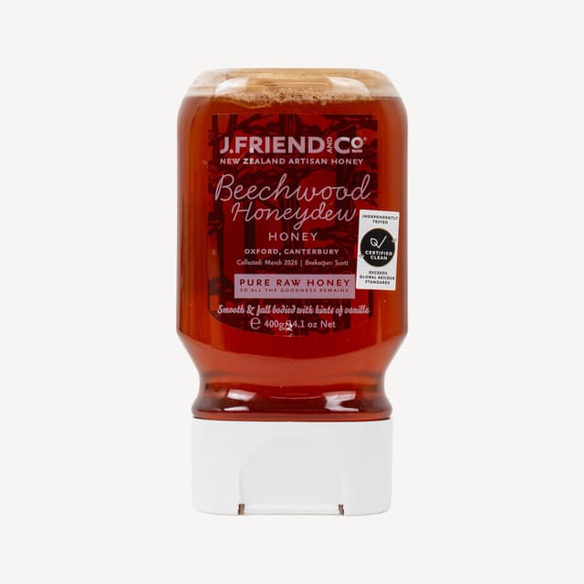 J Friend Beechwood Honey 400g