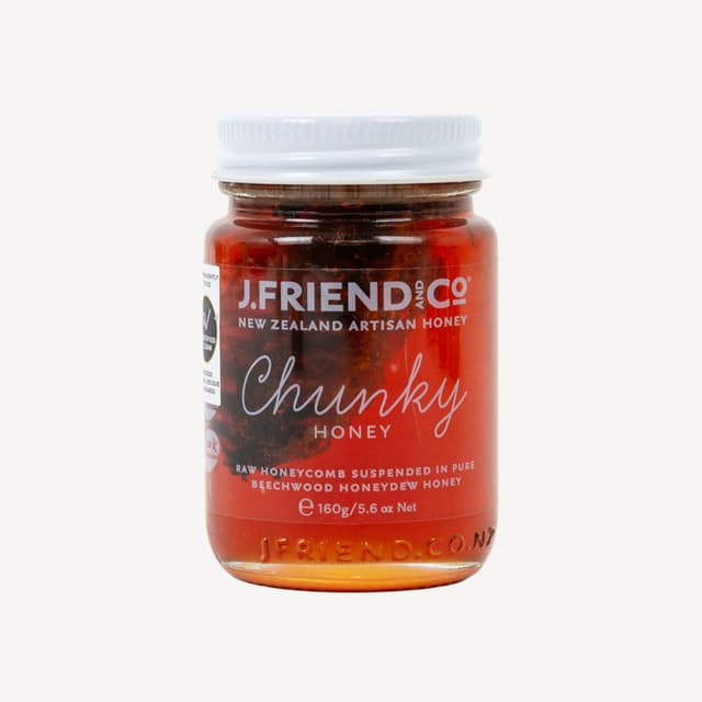 J Friend Chunky Honey 160g