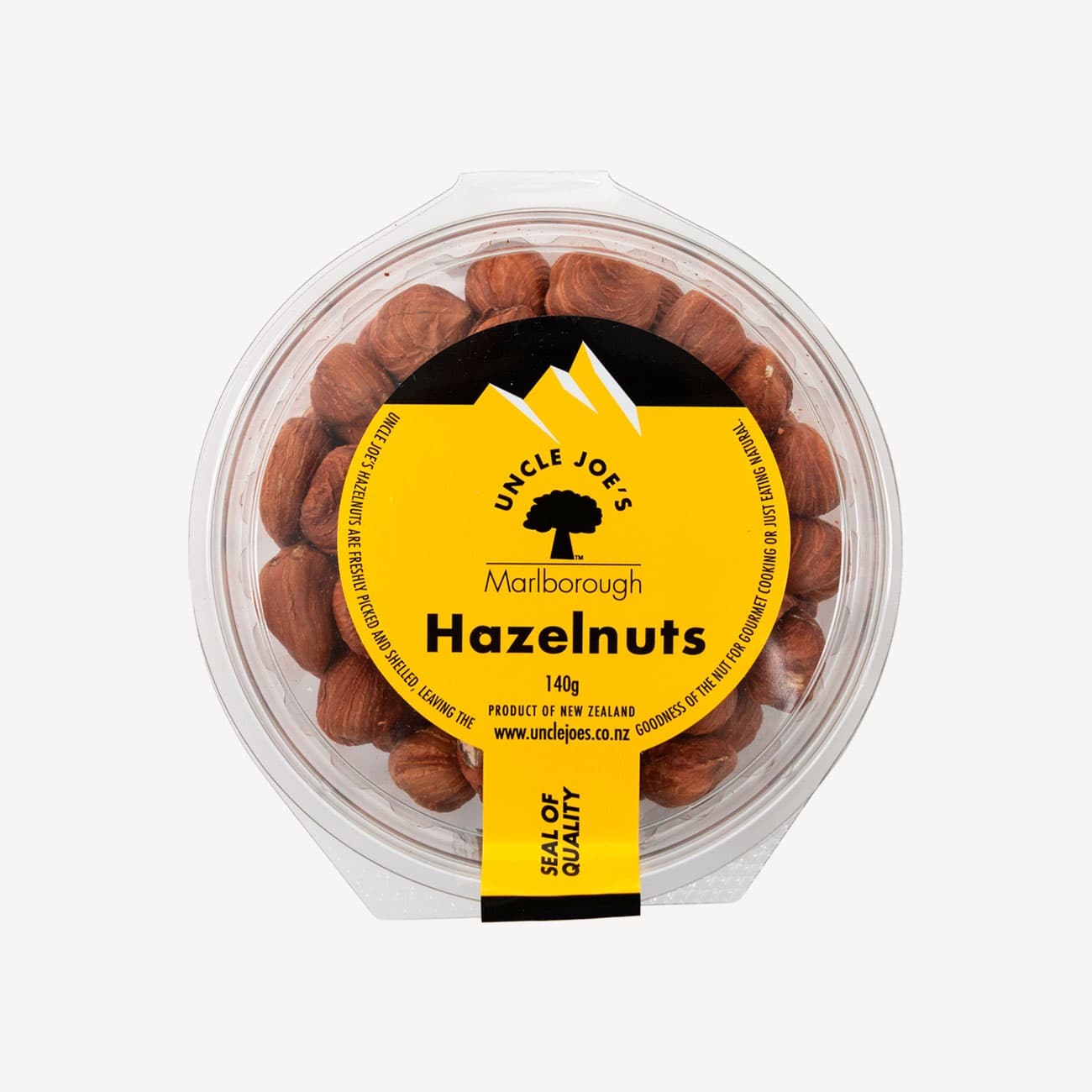 Uncle Joes Nz Hazelnuts 140g