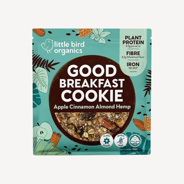 Little Bird Apple Cinnamon Almond Hemp Good Breakfast Cookie 70g