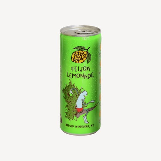 Petes Natural Feijoa Lemonade Can 250ml