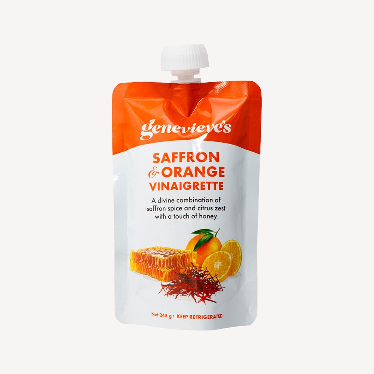 Genevieves Saffron And Orange Dressings 245g