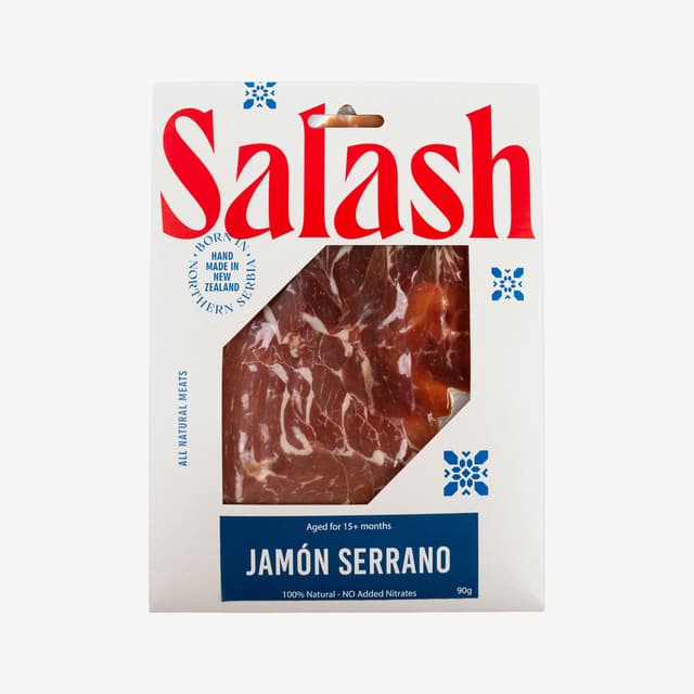 Salash Jamon Serrano Aged 15 Months 90g