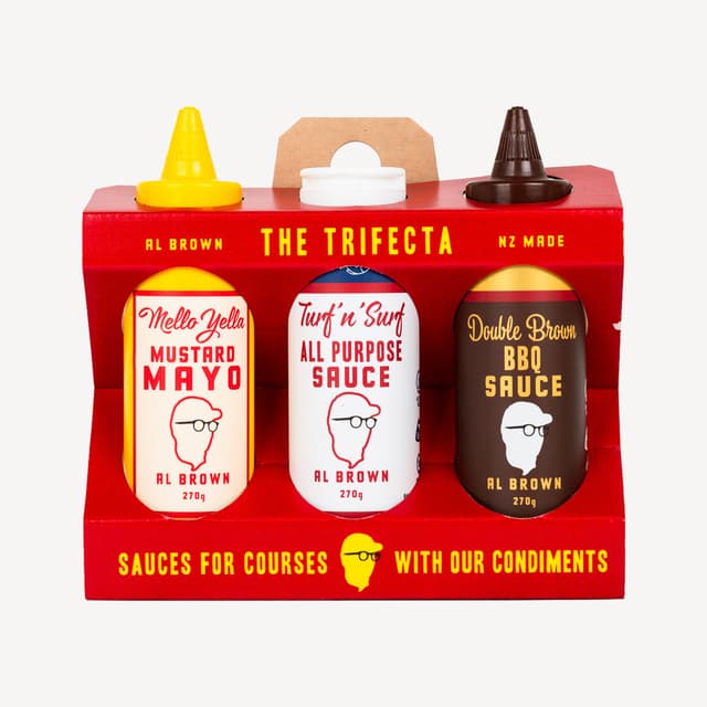 Al Brown Trifecta Sauce Caddy 810ml