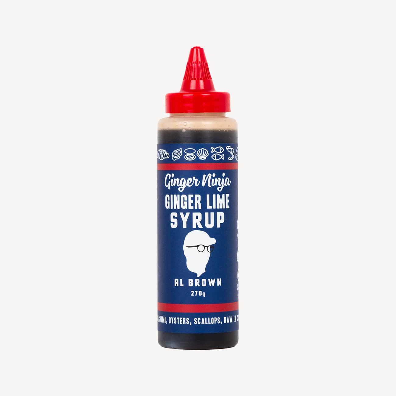 Al Brown Ginger Ninja Syrup 270g