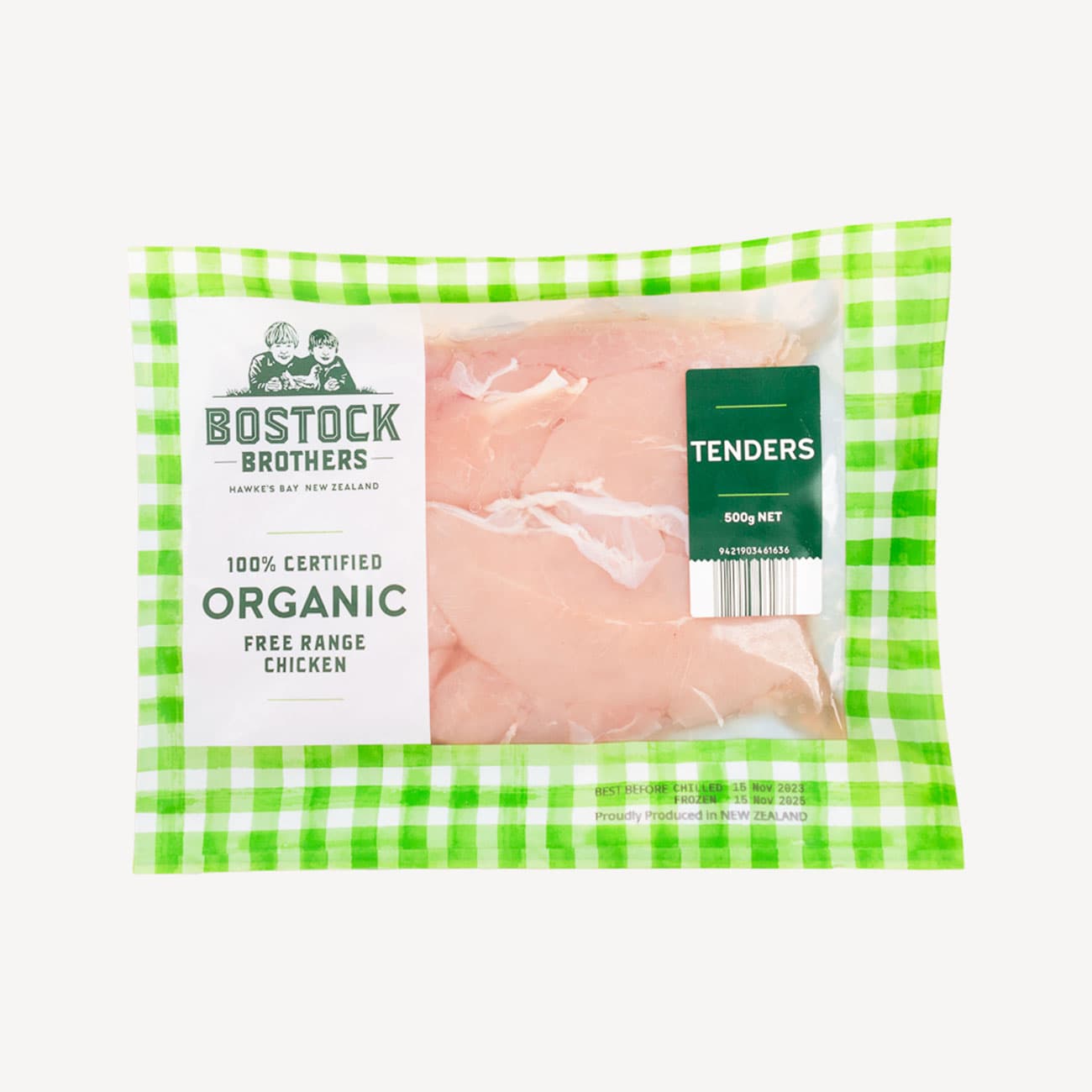 Bostock Organic Chicken Tenders 500g