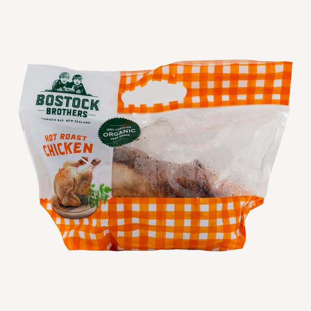 Bostock Free Range Organic Roast Chicken