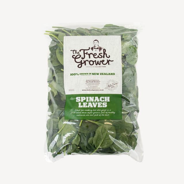 Fresh Grower Spinach Leaves 300g