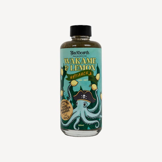 Blackbeards Smokehouse Wakame & Lemon Hot Sauce 150ml