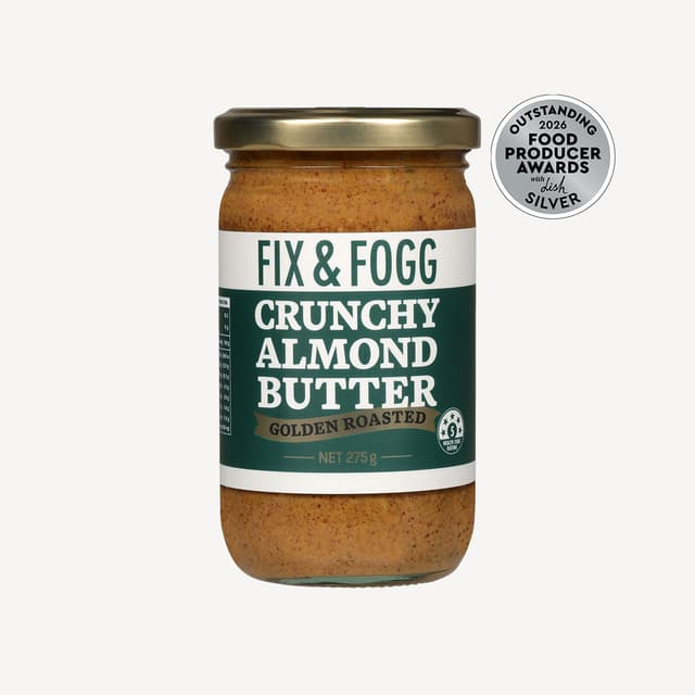 Fix And Fogg Crunchy Almond Butter 275g
