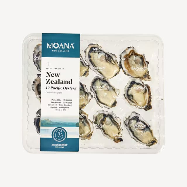 Moana Pacific Oysters 12 Pack