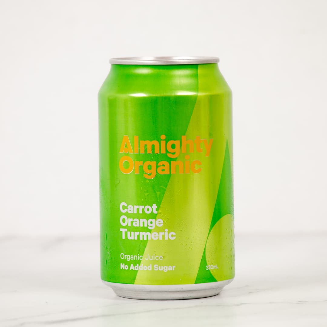 Almighty Carrot Orange And Turmeric Organic Juice 330ml
