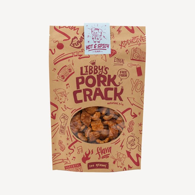 Libbys Hot And Spicy Pork Crack 100g