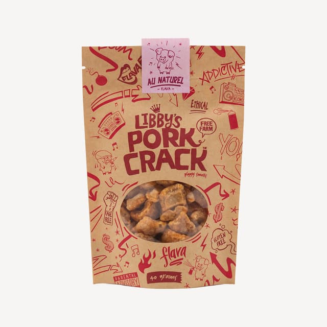 Libbys Natural Pork Crack 40g