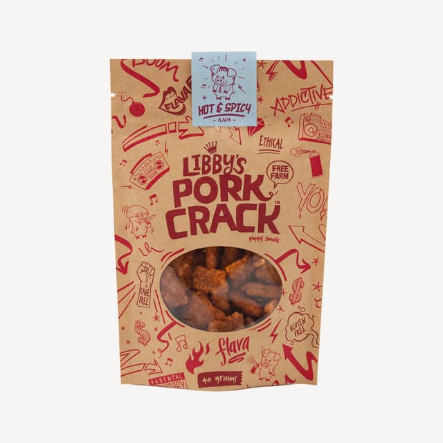 Libbys Hot And Spicy Pork Crack 40g