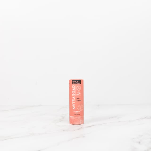Aotearoad Natural Rose And Vanilla Deodorant 55g