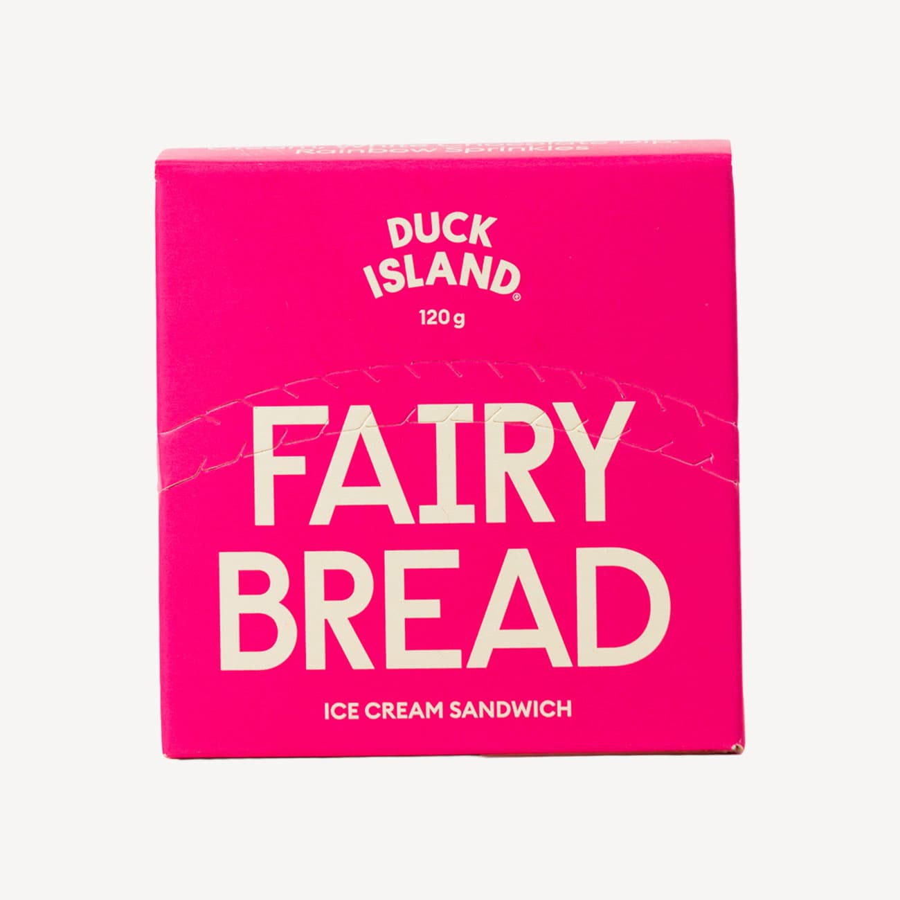 Duck Island Fairy Bread Ice Cream Sandwich 120g