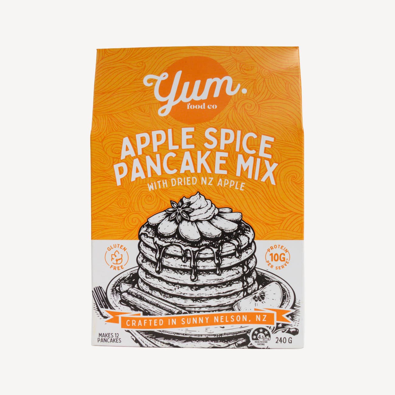 Yum Apple Spice Pancake Mix 240g