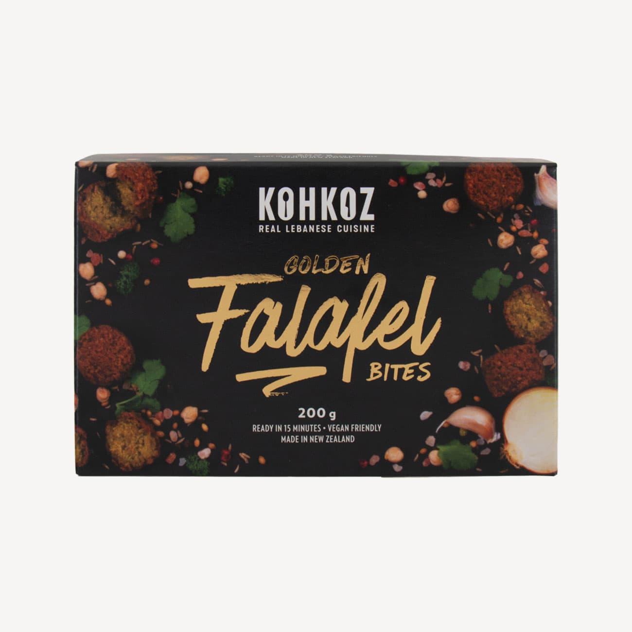 Kohkoz Golden Falafel Bites 14 Pack 200g