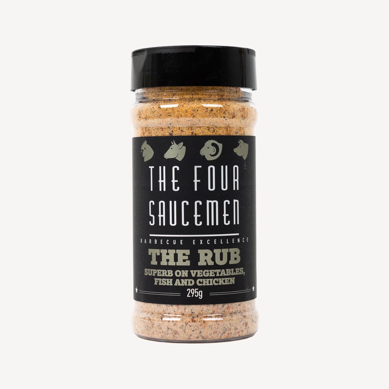 The Four Saucemen The Rub Shaker 300g