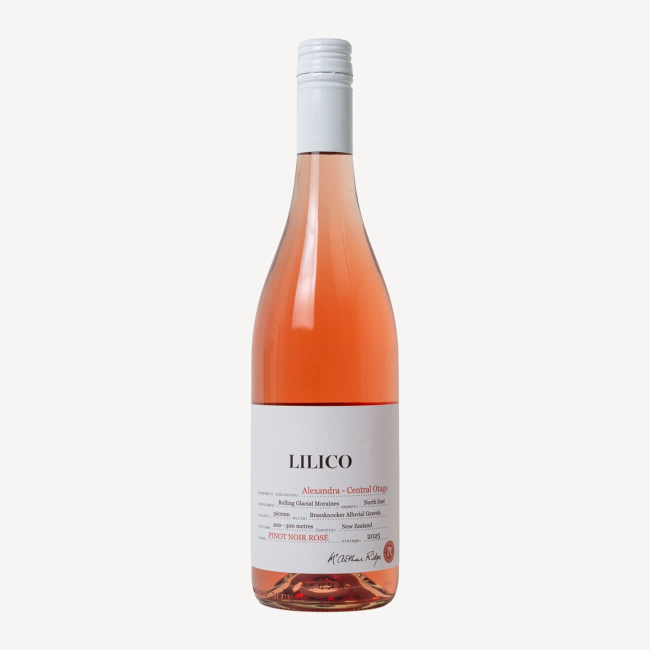Mcarthur Ridge Lilico Pinot Rose 750ml