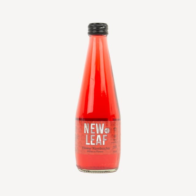 New Leaf Hibiscus Flower Kombucha 300ml