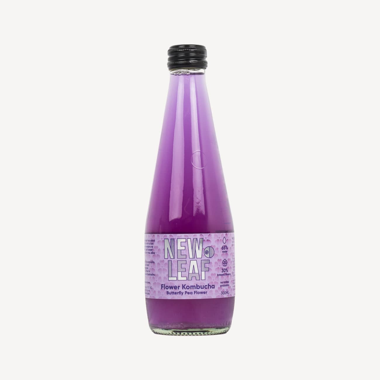 New Leaf Butterfly Pea Flower Kombucha 300ml