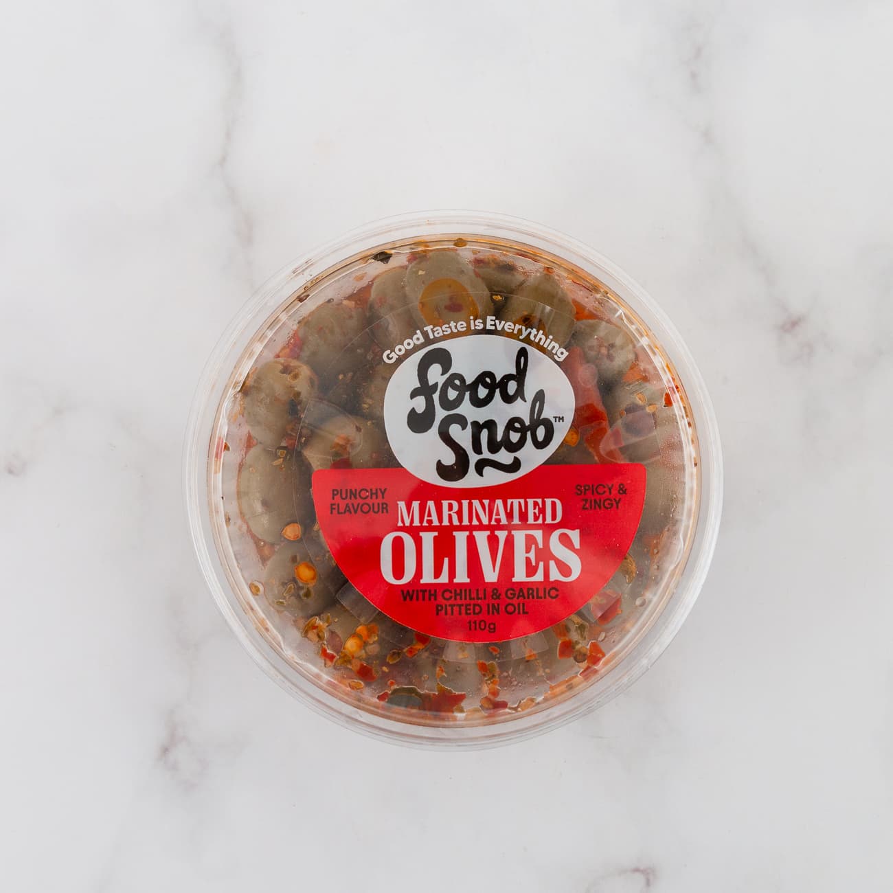 Food Snob Marinated Olives 110g