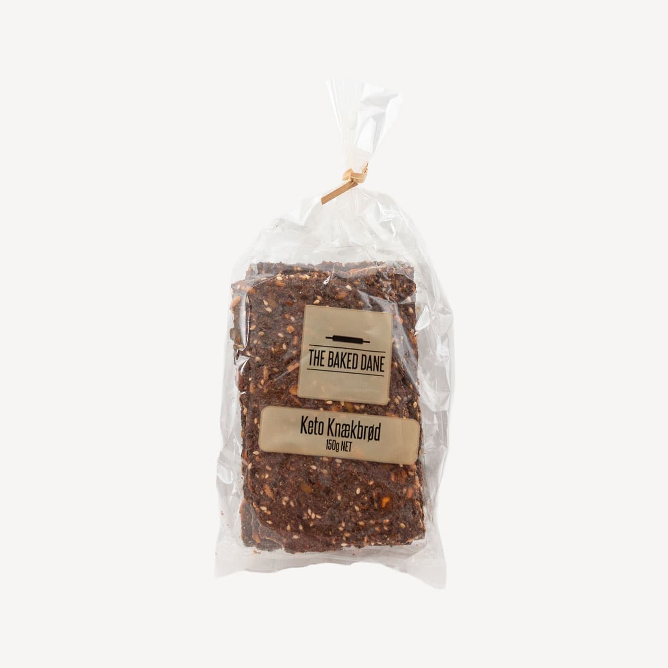The Baked Dane Keto Knaekbrad 150g
