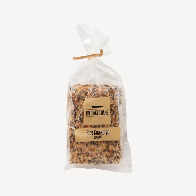 The Baked Dane Rice Knaekbrod 200g