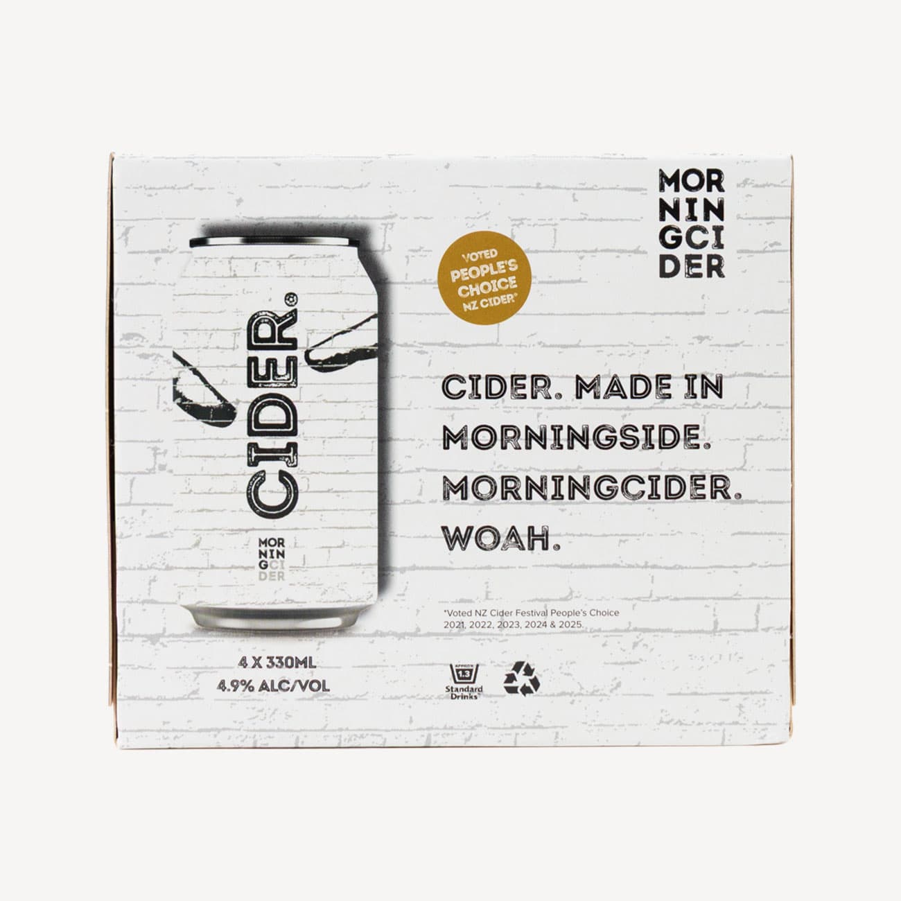 Morningcider Classic Apple Cans 4pk