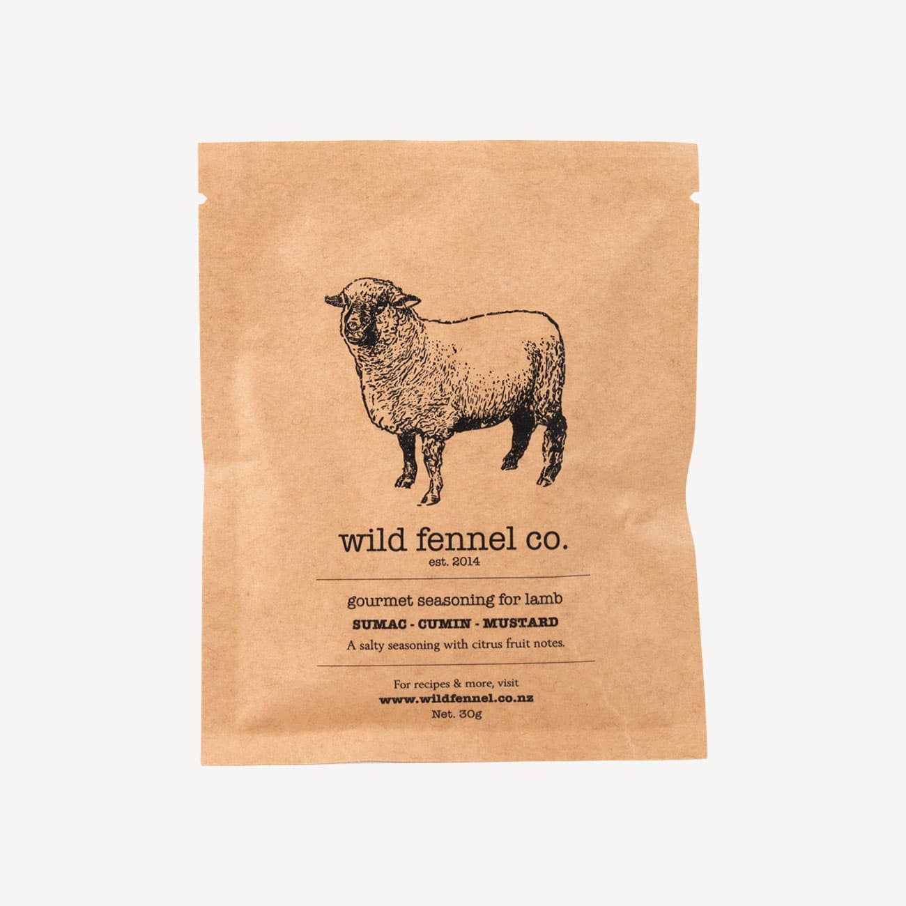 Wild Fennel Co Sheep Seasoning Rub 30g